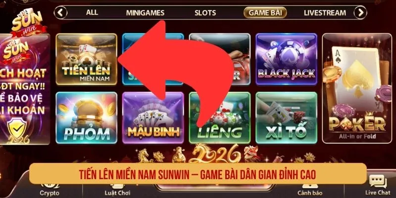 Tiến lên miền nam SUNWIN